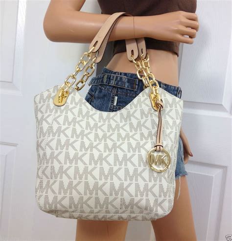 michael kors lilly md tote vanilla|Michael michael kors lilly medium tote vanilla .